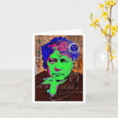 Helena Blavatsky Theosophy Occult Esoteric New Age カード (黄色い花)