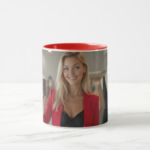 Helena Chevalier:コーヒーとStuの創造性 マグカップ