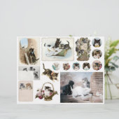 Helena Maguire Vintage Cats & Kittens Fussy Cuts (スタンド正面)