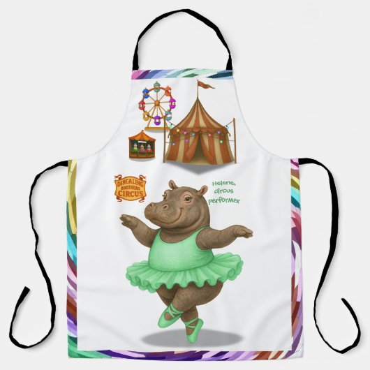 Helene circus performer エプロン (正面)
