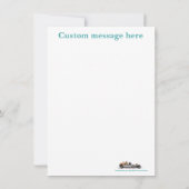 Helene circus performer サンキューカード (裏面)