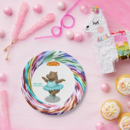 Helene circus performer ペーパープレート