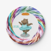 Helene circus performer ペーパープレート (正面)