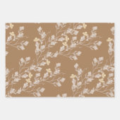 Heleniumsワイルドプラントウォーター色 ラッピングペーパーシート (正面3)