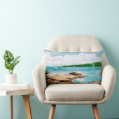 Helfordの川の絵画のクッションの航海 ランバークッション (椅子)