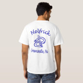Helfrickのトーナメントのティー Tシャツ (裏面フル)
