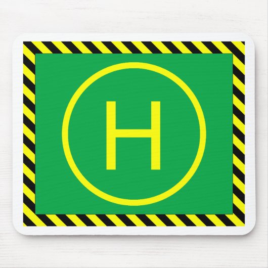 Heliのランディングパッド マウスパッド (正面)