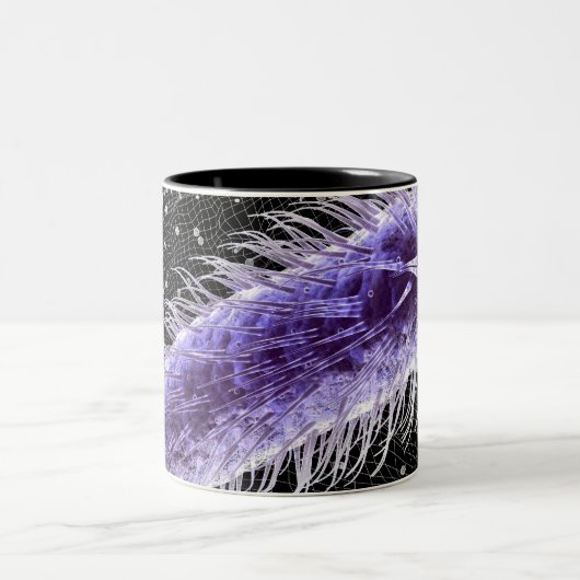 helicobacterの幽門の細胞の顕微鏡の概観 ツートーンマグカップ (中央)