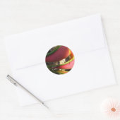 Heliconiaの熱帯結婚式の封筒用シール ラウンドシール (封筒)