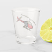 Helicopter ショットグラス (裏面)