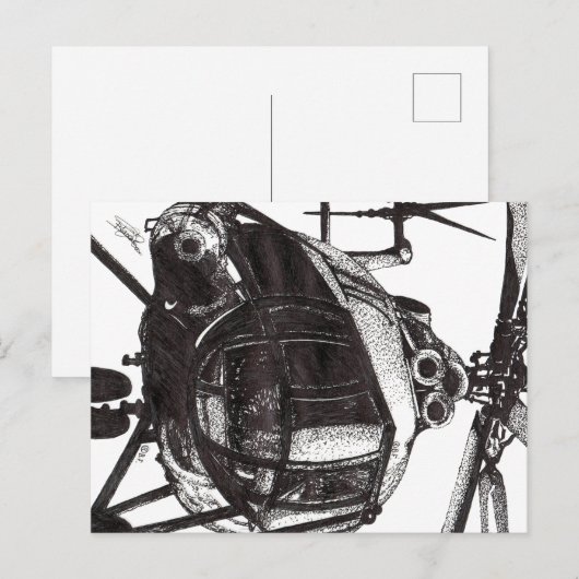 HELICOPTER シーズンポストカード (正面/裏面)