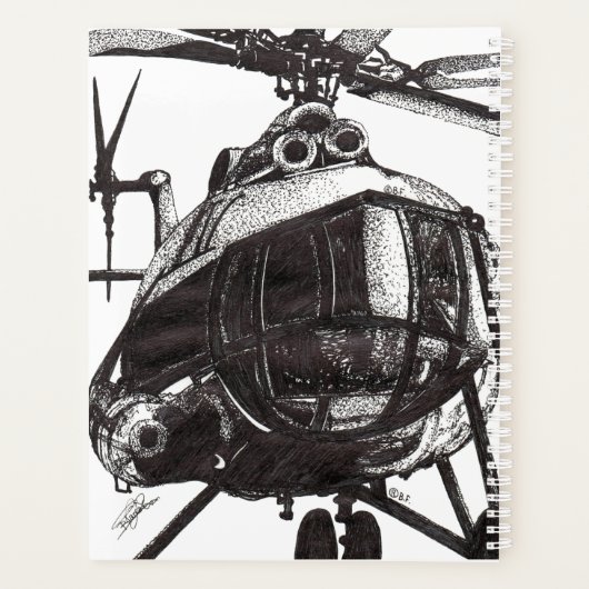 HELICOPTER プランナー手帳 (裏面)