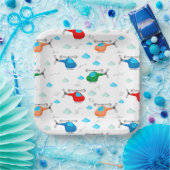 Helicopter  ペーパープレート (パーティー)