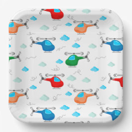 Helicopter  ペーパープレート