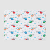 Helicopter Decoupage 薄葉紙 (正面)