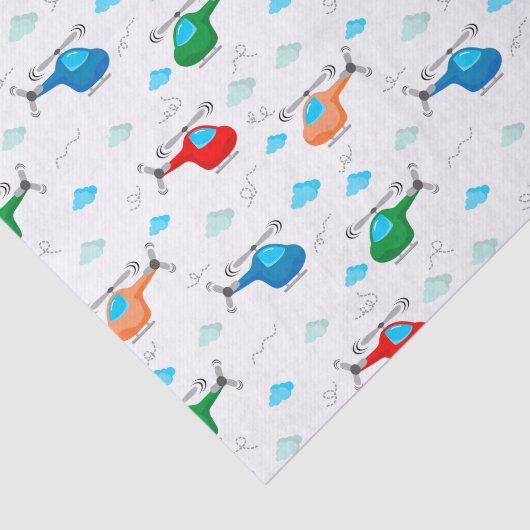 Helicopter Decoupage 薄葉紙 (詳細)