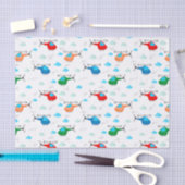 Helicopter Decoupage 薄葉紙 (クラフト)