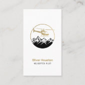 Helicopter Pilot | Transportation 名刺 (正面)