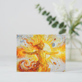 Helios God of the Sun from Greek Mythology ポストカード (スタンド正面)