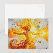 Helios God of the Sun from Greek Mythology ポストカード (正面/裏面)