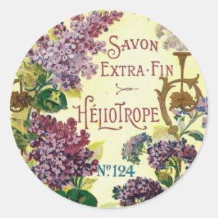 HeliotropeのSavonのステッカー ラウンドシール