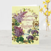 HeliotropeのSavonの挨拶状 カード (黄色い花)