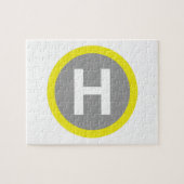 Helipad Sign ジグソーパズル (横)