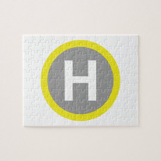 Helipad Sign ジグソーパズル (横)