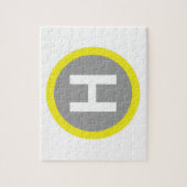 Helipad Sign ジグソーパズル (縦)