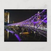 Helix Bridge, Singapore - Postcard ポストカード (正面)