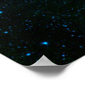 Helix Nebula Infrared Spitzer ポスター (角)