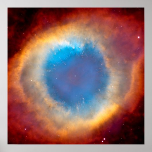 Helix Planetary Nebula NGC 7293 - Eye of God Poste ポスター (正面)
