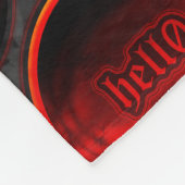 hell0フリースブランケット フリースブランケット (角)