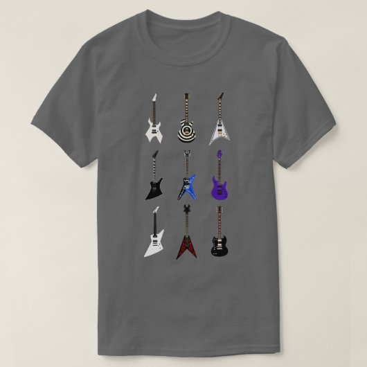 Hell Epic Guitars of Metal Tシャツ (デザイン正面)