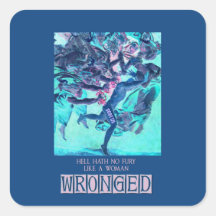 Hell Hath No Fury (青)シール