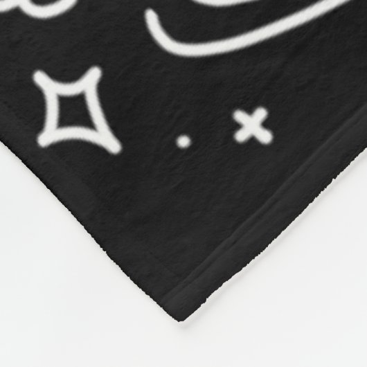 Hell Is Comin フリースブランケット (角)