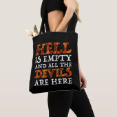Hell Is Empty And All The Devils Are Here トートバッグ (クローズアップ)