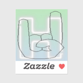 Hella Button シール