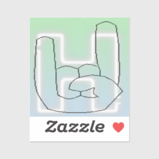 Hella Button シール