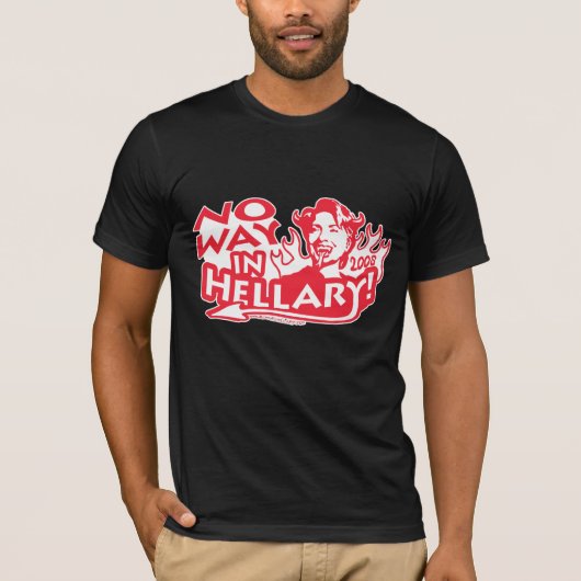 Hellaryのワイシャツの方法無し Tシャツ (正面)
