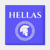 Hellas Spartan  マグネット (正面)