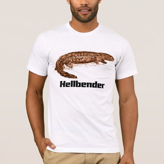 HellbenderのTシャツ Tシャツ (正面)