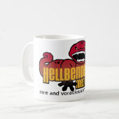Hellbender媒体のマグ コーヒーマグカップ (正面左)
