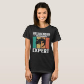Hellbender Salamander Expert Amphibian Tシャツ (正面フル)