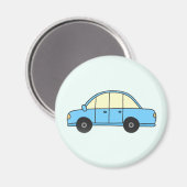 Hellblaues Auto マグネット (正面/裏面)