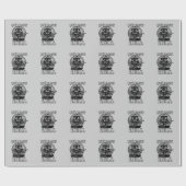 HellcatのTシャツ ラッピングペーパー (フラット)