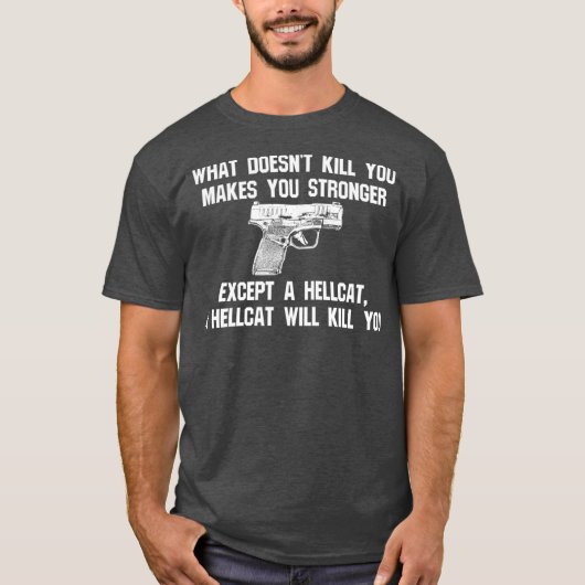 Hellcat Accessories 9mm Pistol Caliber Holster Tシャツ (正面)