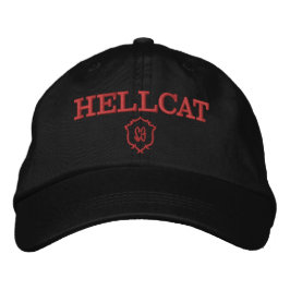 HELLCAT_LIFT FUERTE HAT 刺繍入りキャップ
