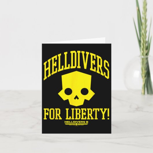 Helldivers 2 Sony Playstation Liber用ビデオゲーム カード (正面)