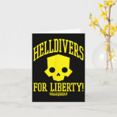 Helldivers 2 Sony Playstation Liber用ビデオゲーム カード (黄色い花)